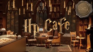 Harry Potter Cafe Ambience🦉☕༉‧₊˚ Get Focused amp Cozy 2hrs [upl. by Eidua]