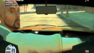 GTA IV Jak zamówić taxi [upl. by Aihsot]