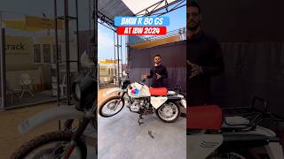 BMW R 80 GS Displayed at India Bike Week 2024  BikeWale shorts [upl. by Kcin243]