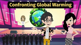 Confronting Global Warming  Practice English Conversation [upl. by Bishop]