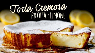 TORTA CREMOSA RICOTTA E LIMONE  Ricetta Facile  BuonIdea [upl. by Kiryt]