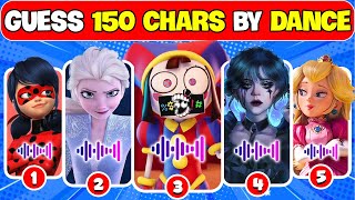 Guess The 150 POPULAR CHARACTERS By DANCE  Compilation  Guess WHOS DANCING  NT Quiz [upl. by Myers848]