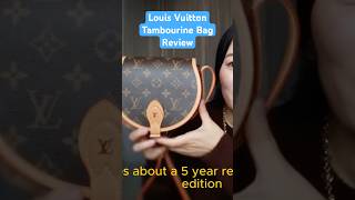 Louis Vuitton Tambourine Bag 5year Review Watch the full video 👇🏻 shorts louisvuitton [upl. by Nnahsal168]