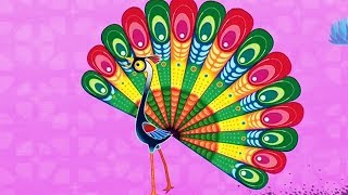 Tinga Tinga Tales Official Full Episodes  Why Peacock Struts  Videos For Kids [upl. by Bandur]