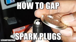 How to Gap a Spark Plug Properly [upl. by Ahasuerus]