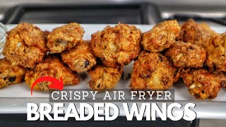 CRISPY Air Fryer Chicken Wings [upl. by Eillat]