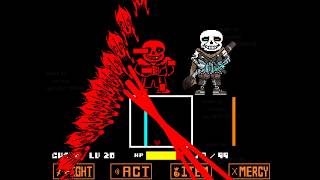 InkSans戦 ver022Undertale fangame [upl. by Patric152]