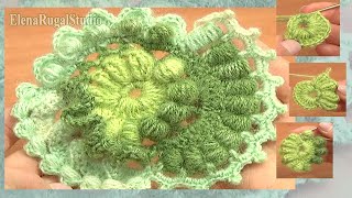 Free Patterns of Freeform Scrumbles Crochet Tutorial 3 Part 2 of 2 Freeform Designs [upl. by Meehyrb]