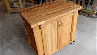 Build a Rolling Kitchen Island [upl. by Adley]