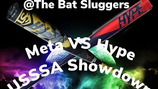 USSSA 10 Showdown 2022 Easton ADV Hype vs 2021 Louisville Slugger Meta [upl. by Kling]