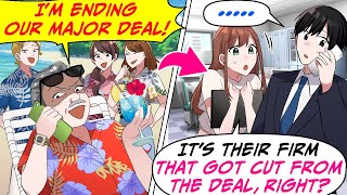 Our Major Client Keeps Ditching Our Deals But Little Do They Know…RomCom Manga Dub [upl. by Ardnwahsal165]