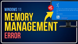 Fix Windows MEMORY MANAGEMENT Error  BLUE SCREEN  BSOD Error on Windows 1110 100 SOLVED [upl. by Enihpled]