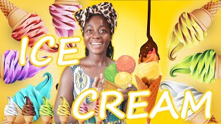 How to Make COCONUT ICE CREAM  ABELE WALLS  The Original Ghanaian version Vlogmas Day 3 [upl. by Erehc]