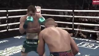 HUGE UPPERCUT CANELO ALVAREZ VS BILLY JOE SAUNDERS  SLOW MOTION BOXING REPLAYS [upl. by Glassman]