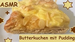 Butterkuchen mit Pudding im ASMRStyle [upl. by Neirual]