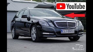 1440P🎥Mercedes Eklasa w212 22 CDI 170 Km Bezwypadkowy 1 właściciel od nowości Stan WZOROWY [upl. by Thier69]