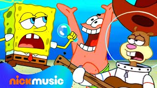 SpongeBobs BEST 15 Songs Playlist 🧽🎶 20 Minutes  Nick Music [upl. by Strickler]