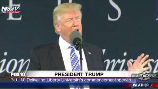 WATCH President Trump Delivers Commencement Speech At Liberty University [upl. by Rizika845]