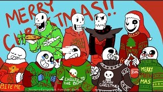 Christmas Party AU Movie Undertale Comic Dub [upl. by Arnaldo]