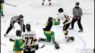 PJHL  Tavistock Braves vs Hespeler Shamrocks [upl. by Anuahsal]