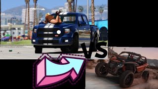 Gta 5 online  Nagasaki outlaw vs Vapid Caracara 4x4 [upl. by Errised]