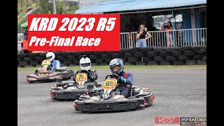 KRD Funkart R5 2023 PreFinal Race  City Karting Shah Alam  First Time Racing [upl. by Niarda]