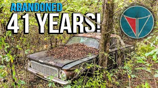 ABANDONED Plymouth Valiant Rescued After 41 Years [upl. by Nosniv]