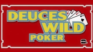 Deuces Wild Video Poker wRoyal Flush wDeuces [upl. by Harlow]