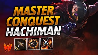 HACHIMAN TAMOS BIEN NO  Warchi  Smite Master Conquest [upl. by Iva]