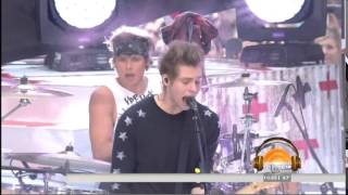 5 Seconds of Summer quotDont Stopquot on quotThe Today Showquot 72214 [upl. by Henricks]