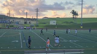 High School soccer match in GUAM USA NOV042024 Second game FD high School 3  ND school 1 [upl. by Yelats14]