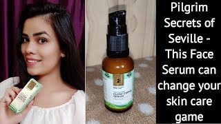 Pilgrim Squalane Glow Cream Serum Honest Review  Best Skin Care Product [upl. by Neenaj]