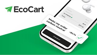 EcoCart Carbon Neutral Shopify App Demo [upl. by Beeck]