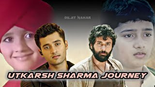 Utkarsh Sharma All Movies Journey Video [upl. by Artamas]