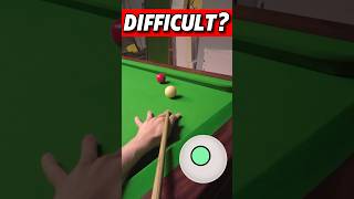 Snooker Shot Difficulty 🎚️ GoPro Headcam POV [upl. by Fonville]