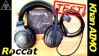 Roccat Khan AIMO 71 Gaming Headset im Test ► Surround Sound aus dem Kopfhörer [upl. by Bacon624]