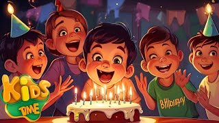 Happy Birthday Song  Nursery Rhymes amp Kids Songs [upl. by Nnitsuj968]