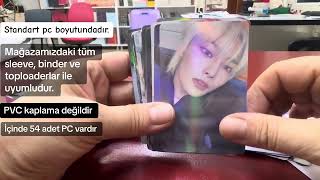 STRAY KIDS Maxident Hologramlı Lomo Card Seti Kutu Açılımı [upl. by Phionna]