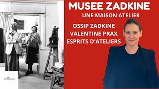 👉Ossip Zadkine esprits dateliers au musée Zadkine à Paris [upl. by Odnomyar166]