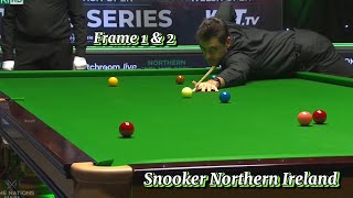 Ronnie O’Sullivan Vs Elite slessor  frame 1 amp 2 Snooker NorthernIreland [upl. by Feliks]