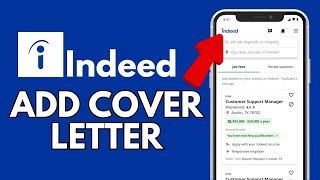 How to Add Cover Letter on Indeed App 2024 [upl. by Nam]