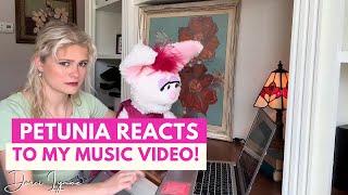 Petunia Reacts to My Music Video  Push My Luck  Darci Lynne [upl. by Coleen]