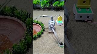 How to make mini tractor project mini motor water pump project  315 [upl. by Brodsky]