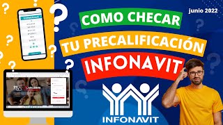 COMO CHECAR TU PRECALIFICACIÓN EN MI NUEVA CUENTA INFONAVIT 😱 [upl. by Carlick]