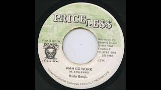 Risto Benji  Nah Go Work Drum Song Riddim 1996 [upl. by Nich]