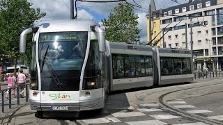 Trolleybus biarticulé de Nancy [upl. by Bea]