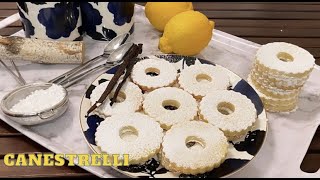 HOW TO MAKE AUTHENTIC TRADITIONAL CANESTRELLI BISCOTTI RECIPE OVIS MOLLIS  Alice Contesini [upl. by Columba]