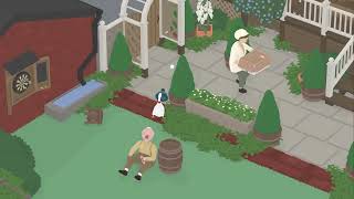 Untitled Goose Game  Steal the old mans woolen hat  Cheeky Achievement [upl. by Airehtfele]