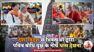 19TH INTERNATIONAL TIPITAKA CHANTING BODHGAYA 2024।bodhgaya gaya buddhastatue buddha [upl. by Razal]