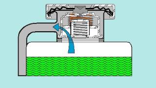 FUNCIONAMIENTO TAPA DE RADIADOR  SISTEMA DE ENFRIAMIENTO [upl. by Yanad]